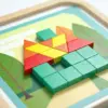 GeoMag™ komplet geometrijskih magnetnih lesenih sestavljank