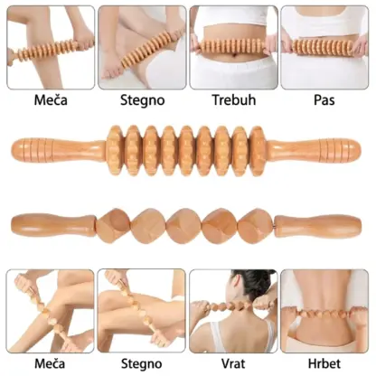 CelluShape™ komplet pripomočkov za limfno masažo (4 kosi)