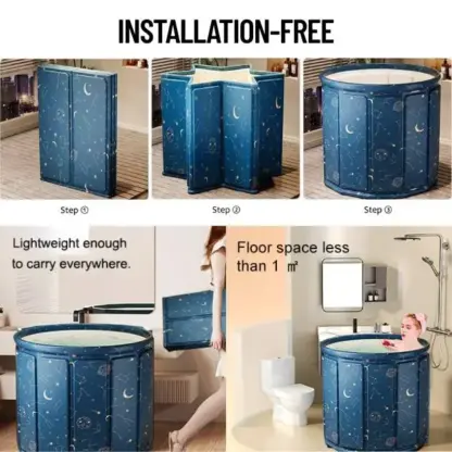 FoldTub™ zložljiva prenosna izolirana kad