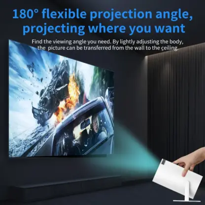 GameProjecto™ 4K projektor z 20000 igrami, aplikacijami in 2 krmilnikoma