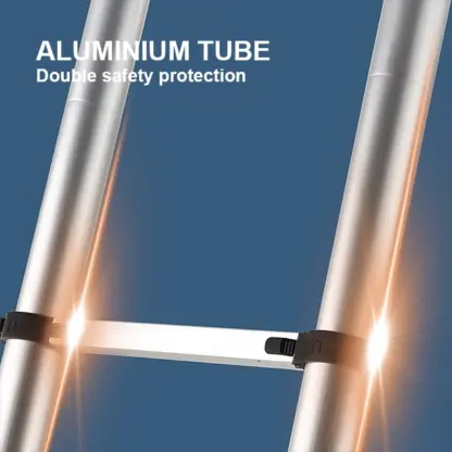 LadMax™ aluminijasta teleskopska zložljiva lestev 220-440 cm