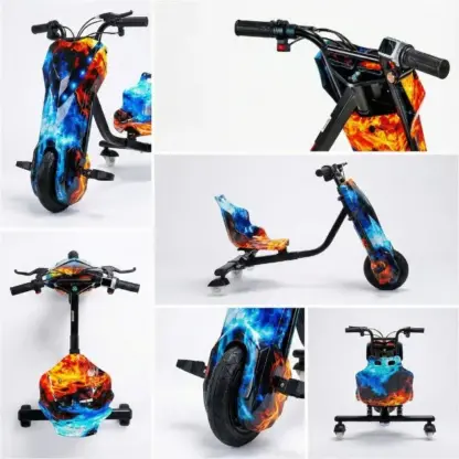 DriftMax™ električni 3-kolesni drift kart