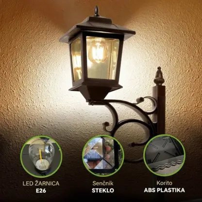 BloomLamp™ cvetlični lonec s solarno svetilko