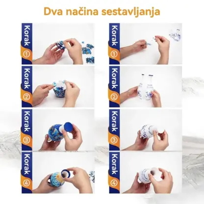 ArtVase™ 3D sestavljanka vaza, navdihnjena z Van Goghovimi umetninami