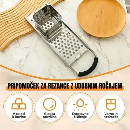 SpaetzlePro™ stiskalnica za špecle iz nerjavečega jekla