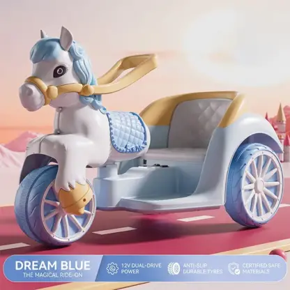 RoyalRide™ otroška električna konjska kočija