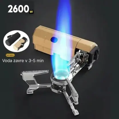 FlameGo™ prenosni zložljivi plinski kuhalnik