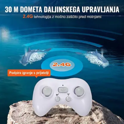 JawHunter™ daljinsko vodena igrača veliki beli morski pes