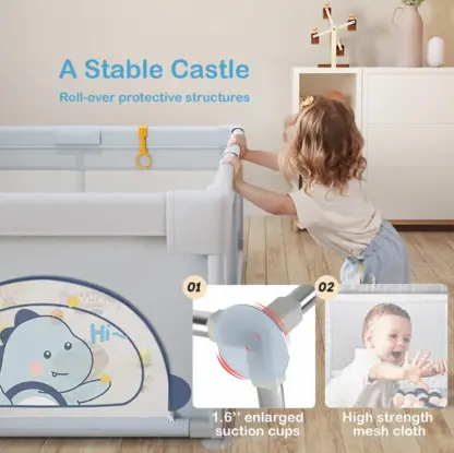 PlayFort™ otroška ograja za igro - 180 x 150 cm