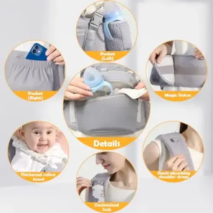 BabyHip™ nosilec za otroke s sedežem na bokih