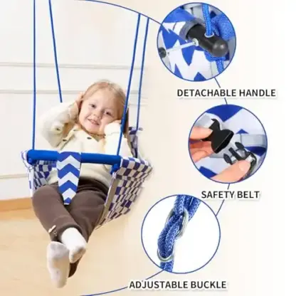 SwingJoy™ viseča otroška gugalnica z napenjalno palico