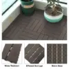 DeckLock™ povezljive PVC plošče z imitacijo lesa – 12x (30x30cm) = 1,08 m²