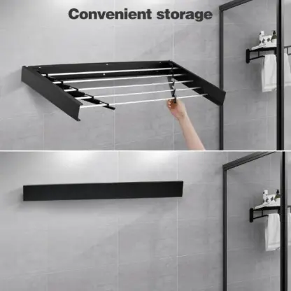 Zložljivo stensko stojalo za sušenje oblačil DryPRO™