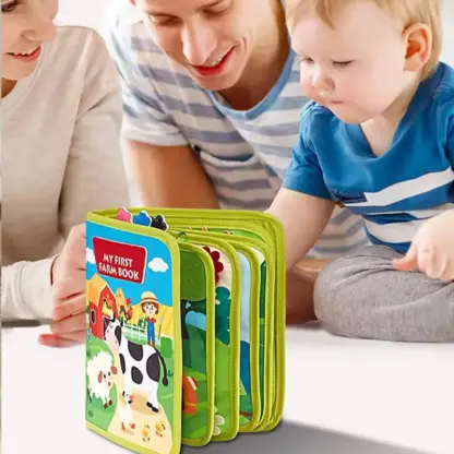 LittleFarmer™ otroška montessori kmetijska knjiga