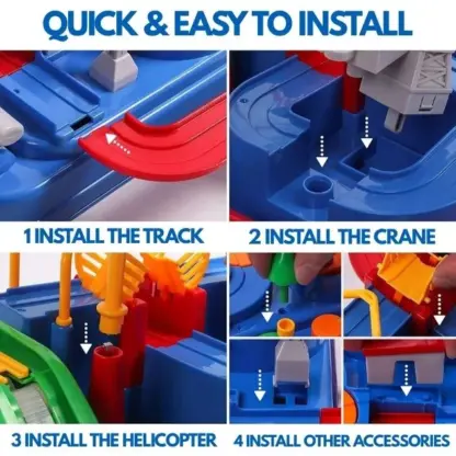 RacerMaze™ labirintna dirkalna steza za avtomobilčke