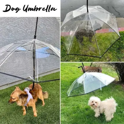 PawBrella™ nastavljiv dežnik s povodcem za pse