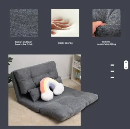 LoungeFlex™ zložljiv mini talni kavč