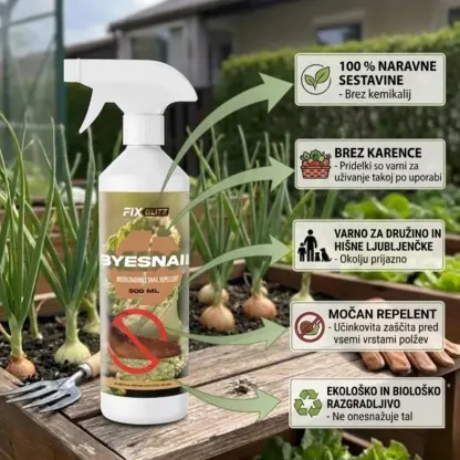 ByeSnail™ naraven odganjalec polžev in lazarjev (500 ml)