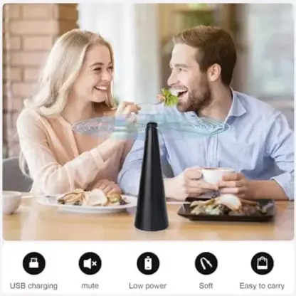 Namizni ventilator FlyAway™ za odganjanje muh - 2 paketa