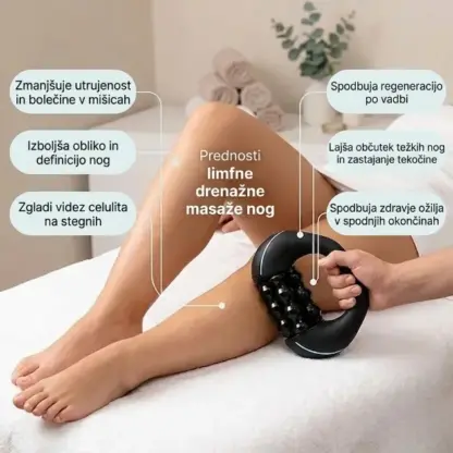 RolloMax™ električni masažni valjček za telo