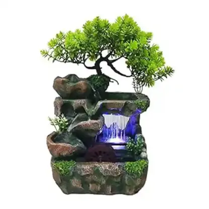 DreamMill™ namizna LED fontana z mlinskim kolesom