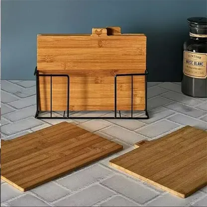 ChopZone™ Set večnamenskih bambusovih rezalnih desek