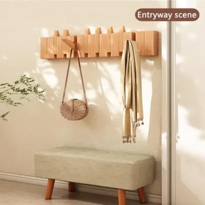 PianoRack™ leseno stojalo za obešanje v obliki klavirskih tipk