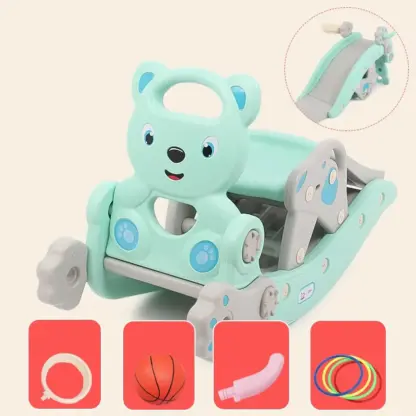 RockySlide™ 5-v-1 tobogan in gugalnica za malčke