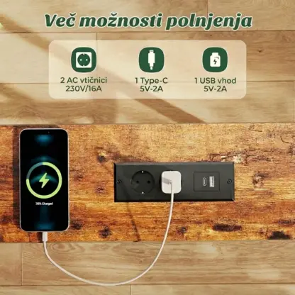 SofaDock™ mizica za sedežno s postajo za polnjenje