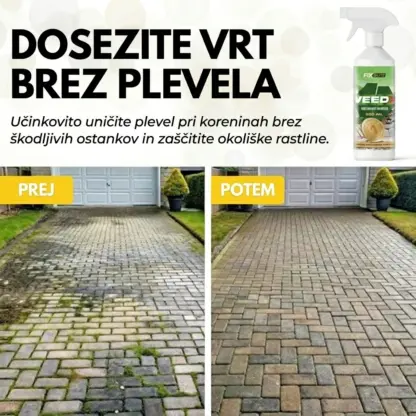 WeedX™ – 100 % naravni zaviralec rasti plevela