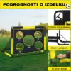 SoccerShot™ otroški nogometni gol s tarčo