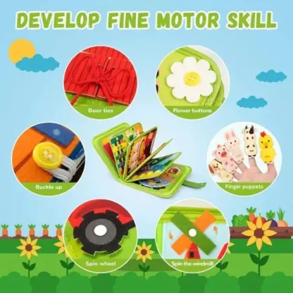 LittleFarmer™ otroška montessori kmetijska knjiga