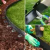 EasyBorder™ plastični robnik za trato z žeblji – 10 m