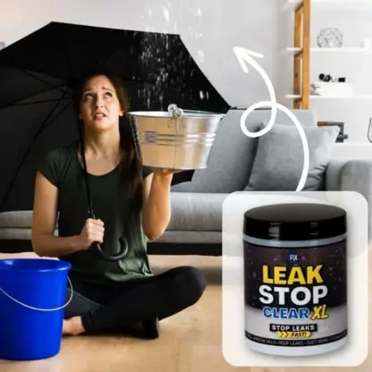 Vodoodporna tesnilna masa Leak Stop Clear XL