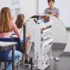 BookCart™ 5-etažna premična knjižna polica