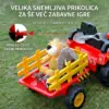 FarmRider™ otroški traktor na akumulator s prikolico