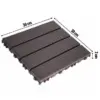 DeckLock™ povezljive PVC plošče z imitacijo lesa – 12x (30x30cm) = 1,08 m²