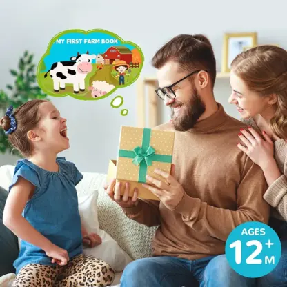 LittleFarmer™ otroška montessori kmetijska knjiga