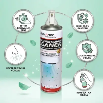 CoolFoam™ pena za čiščenje in razkuževanje klimatskih naprav 500 ml