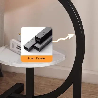 MarbleNest™ dvonivojska klubska mizica-middle