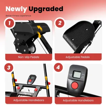 StepFIT™ stopniščni steper z ročajem-middle