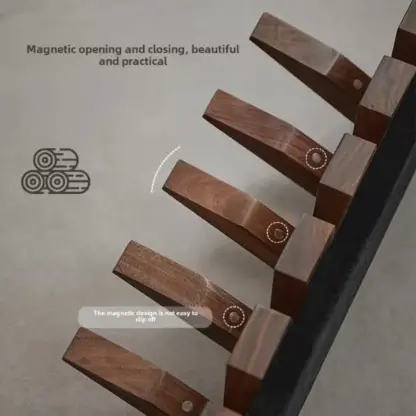 PianoRack™ leseno stojalo za obešanje v obliki klavirskih tipk-middle