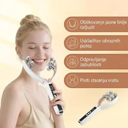 VibeLift™ električni masažni valjček za V-obliko obraza-middle