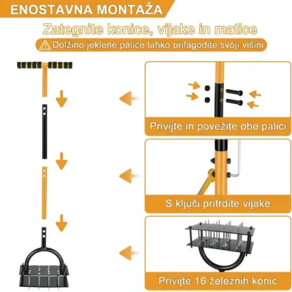 TerraSpike™ prezračevalnik trate in vrta-middle