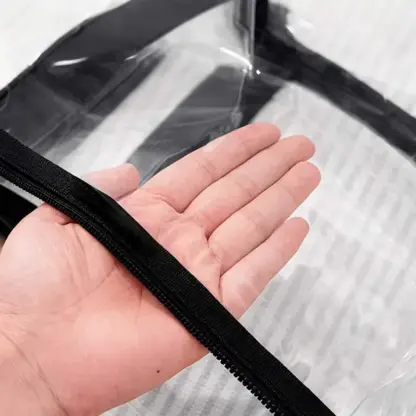 SpacePack™ prozorne plastične vrečke za shranjevanje z zadrgo – 3 kosi-middle