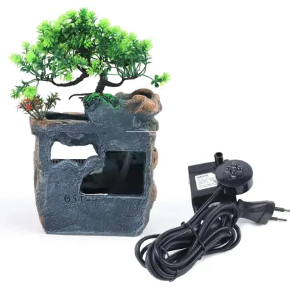 DreamMill™ namizna LED fontana z mlinskim kolesom-middle