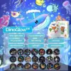 DinoGlow™ LED projektor v obliki dinozavrovega jajca z 21 motivi-middle