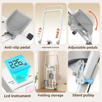 StepFIT™ stopniščni steper z ročajem-middle