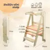 BabyTower™ lesen nastavljiv učni stolp-middle