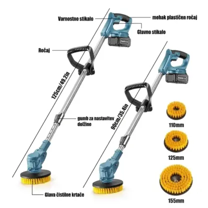 Električna krtača za čiščenje BrushLux™-middle